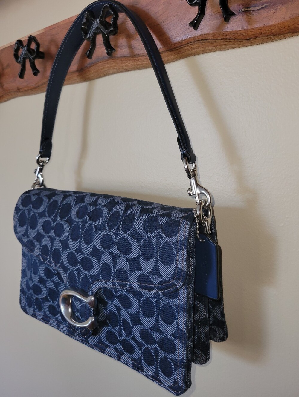 *NWT* Coach Denim Tabby Shoulder Bag - Picture 2 of 7